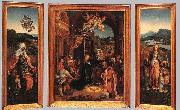 BEER, Jan de Triptych painting